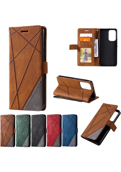 Samsung Galaxy A23 4g/5g Kart Tutucu Kickstand Pu Deri Cüzdan (Yurt Dışından)