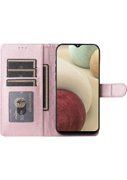 Samsung Galaxy A12 Için Flip CASE/M12 Basit Iş Kapak Kapak Darbeye (Yurt Dışından) modelleri