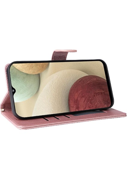 Samsung Galaxy A12 Için Flip CASE/M12 Basit Iş Kapak Kapak Darbeye (Yurt Dışından) fırsatları