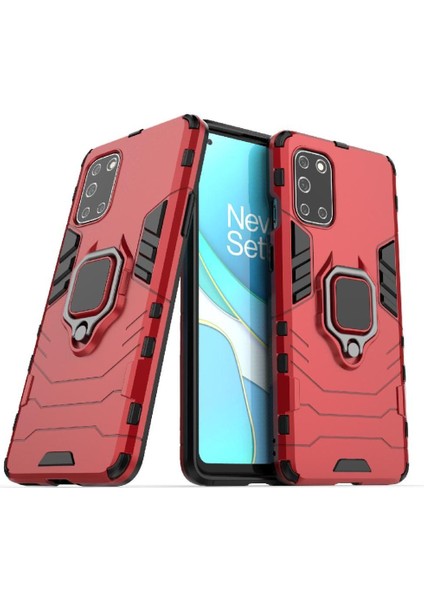 Oneplus 8t Kickstand Için Kılıf 360 &deg; Dönen Halka Askeri Damla Koruma (Yurt Dışından)