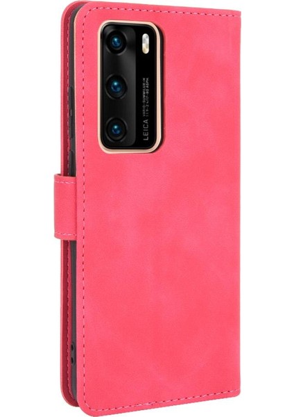 Kart Tutucu Kickstand Koruyucu Kapak ile Huawei P40 Için Kılıf Tam (Yurt Dışından) modelleri