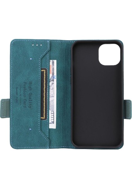 Kart Tutucu Kickstand Kapak ile iphone 15 Artı Kart Ekleme Için Kılıf (Yurt Dışından)