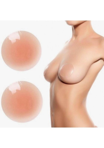 Nipple Pad Silikon Göğüs Ucu Kapatıcı Gizleyici Bant Aparat