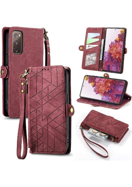 Samsung Galaxy S20 Fe 5g Için Flip Case Basit Iş Kapak Deri (Yurt Dışından) indirimleri