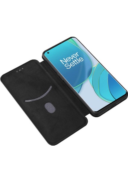 Oneplus 9 Için Kılıf Manyetik Karbon Fiber Kart Ekleme Tam Koruma (Yurt Dışından) indirimleri