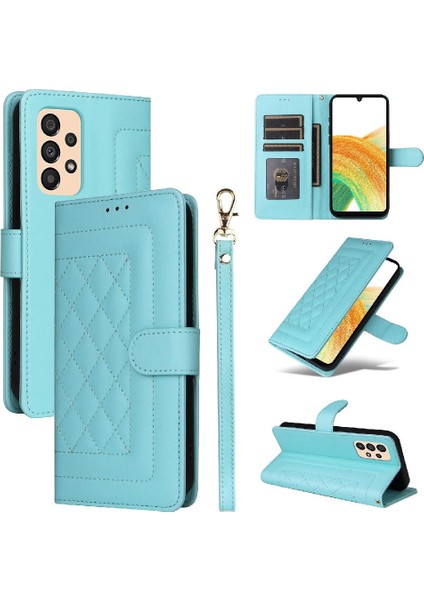 Samsung Galaxy A33 5g Için Flip Case Kapak Kılıf Cüzdan Basit (Yurt Dışından)