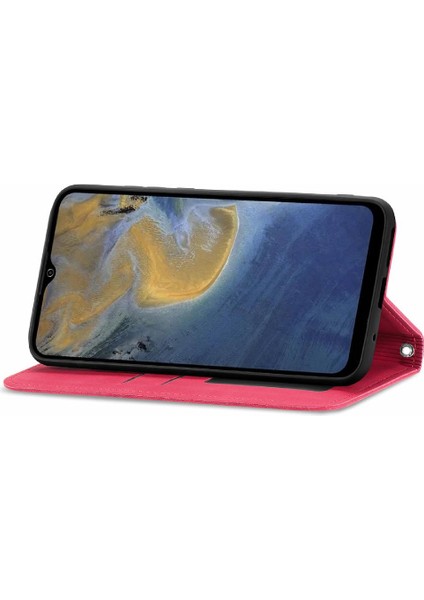 Zte Blade A71 Basit Iş Fermuar Cüzdan Kordon Deri Kılıf (Yurt Dışından) modelleri