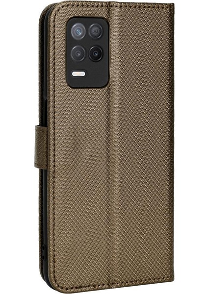 Realme 8 5g Kart Tutucu Manyetik Cüzdan Kickstand Kapak Için Kılıf (Yurt Dışından) indirimleri