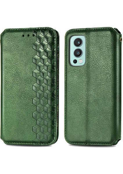 Oneplus Nord 2 Için Kılıf Zarif Iş Cüzdan Fonksiyonu Deri Kılıf (Yurt Dışından)