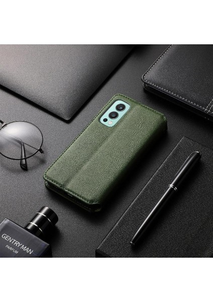 Oneplus Nord 2 Için Kılıf Zarif Iş Cüzdan Fonksiyonu Deri Kılıf (Yurt Dışından) indirimleri