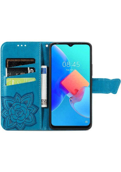 Tecno Spark 8c Iş Cüzdan Kelebek Çok Renkli Kanat Için Kılıf (Yurt Dışından) indirimleri