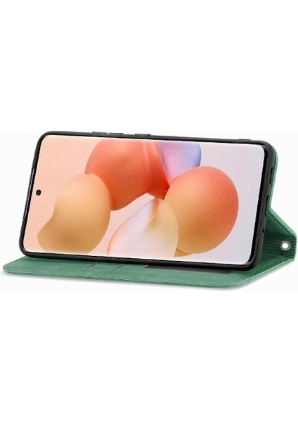 Xiaomi 12 Lite Için Kılıf Cüzdan Kapak Çevirin Basit Iş Darbeye Vaka (Yurt Dışından)