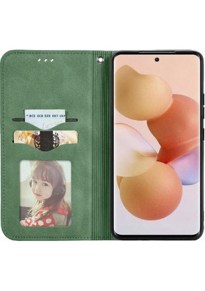 Xiaomi 12 Lite Için Kılıf Cüzdan Kapak Çevirin Basit Iş Darbeye Vaka (Yurt Dışından)