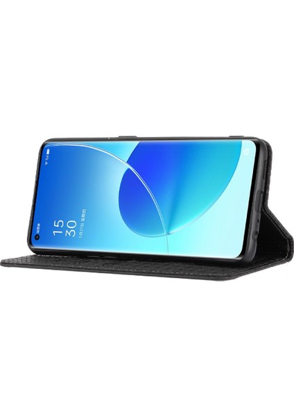 Oppo A93 5G/A74 5G/A54 5G/A93S Kredi Kartı Tutucu Flip Folio Kitap Için Kılıf (Yurt Dışından)