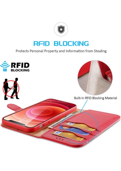 Dux Duduiphone 12 Mini Kapak Için Kılıf Manyetik Kapatma Flip Case Kılıf (Yurt Dışından) modelleri