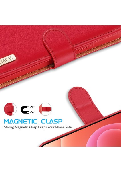 Dux Duduiphone 12 Mini Kapak Için Kılıf Manyetik Kapatma Flip Case Kılıf (Yurt Dışından) fırsatları