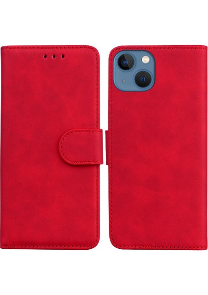 IPhone 15 Için Flip Case Pro Kart Yuvası Manyetik Premium Pu Deri Standı (Yurt Dışından)