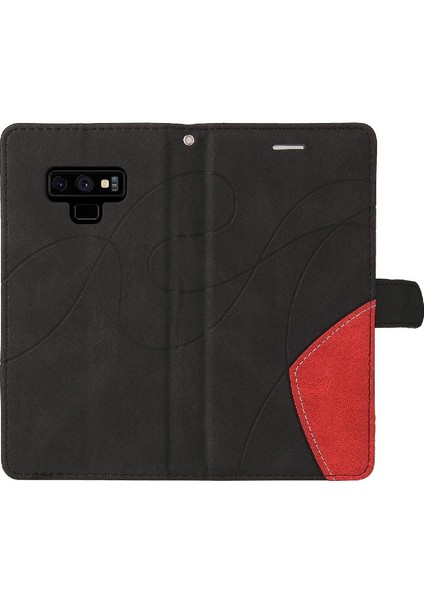 Samsung Galaxy Not 9 Iki Renkli Dikiş Kickstand Koruyucu Kılıf (Yurt Dışından)