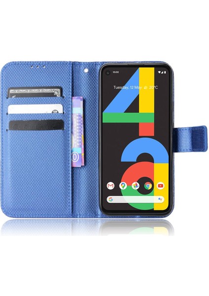 Google Piksel 4A 4g Kickstand Kart Tutucu Kapak Manyetik Cüzdan Için Kılıf (Yurt Dışından) indirimleri