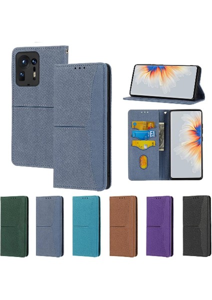 Xiaomi Mix 4 5g El Cüzdan Kredi Kartı Tutucu Pu Deri Kapak (Yurt Dışından)
