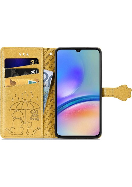 Samsung Galaxy A05S Kılıf Için Kılıf Karikatür Hayvanlar Kısa Kayış Flip (Yurt Dışından) fırsatları