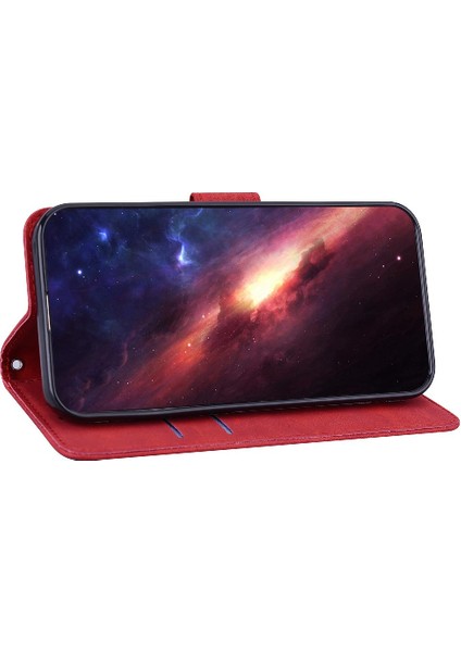 Realme 12 5g Için Kılıf Cüzdan Kapak Flip Folio Premium Pu Deri Kickstand (Yurt Dışından)