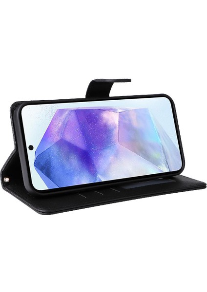 Samsung Galaxy Galaxy Için Flip Case Basit Iş Deri Kılıf Darbeye (Yurt Dışından) fırsatları