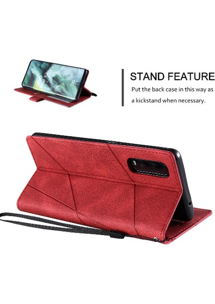 Oppo Bulmak Için Kılıf X2 Manyetik Cüzdan Flip Folio Darbeye Kart Tutucu Pu (Yurt Dışından)