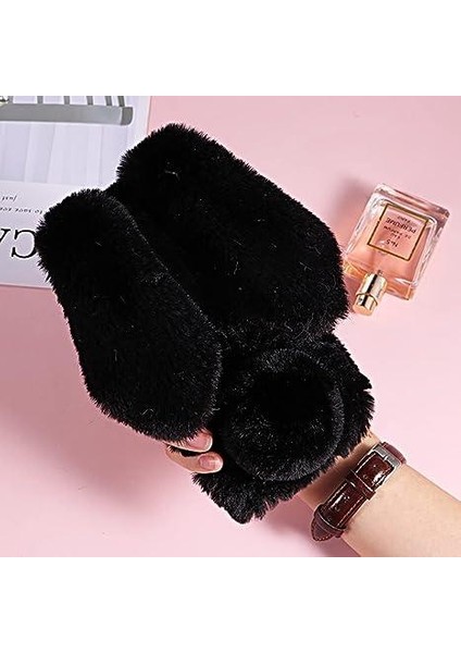 Realme Real/ C17 Tavşan Furprotection Plushcase Güzel Plushrabbit Için Kılıf (Yurt Dışından) fırsatları