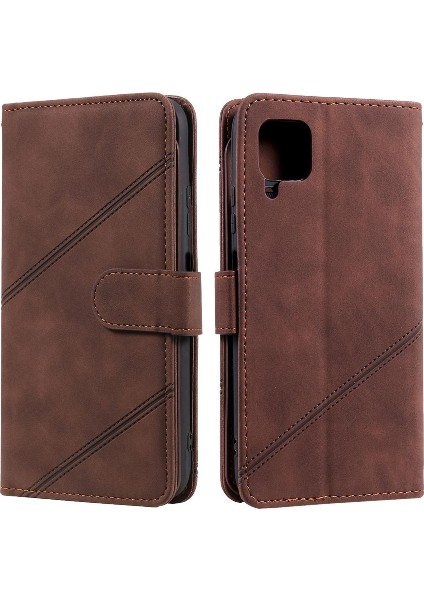 Huawei P40 Lite Için Kılıf Cüzdan Flip Folio Pu Deri Kart Tutucu Manyetik (Yurt Dışından)