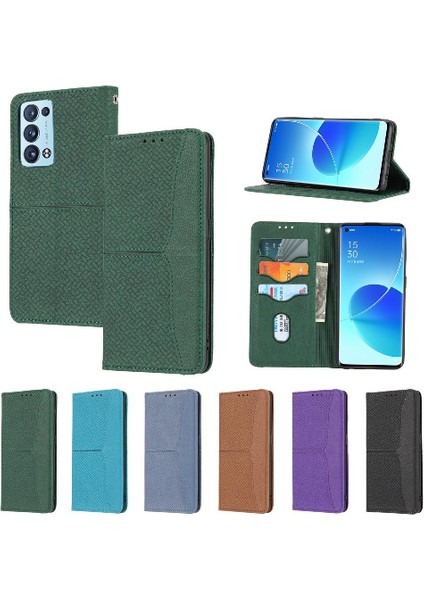 Oppo A93 5G/A74 5G/A54 5G/A93S Kredi Kartı Tutucu Flip Folio Kitap Için Kılıf (Yurt Dışından)