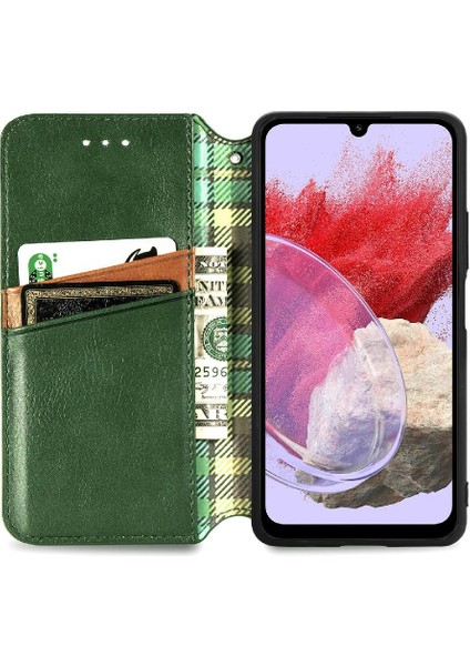 Samsung Galaxy M34 5g Moda Tasarım Cüzdan Fonksiyonu Için Kılıf Kapak Çevirin (Yurt Dışından) fiyatları