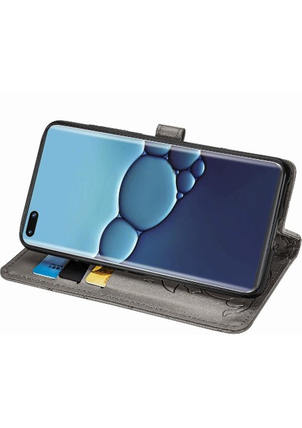 Huawei P40 Flip Kapak Için Kılıf Darbeye Deri Kılıf Karikatür Hayvanlar (Yurt Dışından) fiyatları