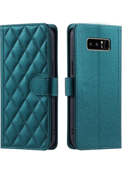Samsung Galaxy Not 8 Için Telefon Kılıfı Flip Folio Cüzdan Kart Yuvaları Tutucu (Yurt Dışından)
