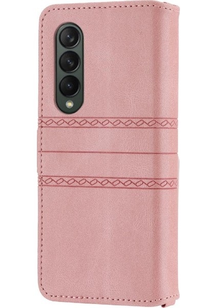 Samsung Galaxy Z Için Flip Case 5 3 5g Pu Deri Darbeye Koruyucu (Yurt Dışından)