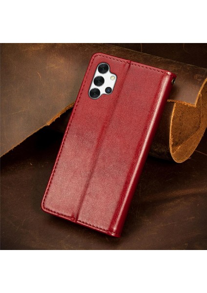Samsung Galaxy A32 5g Için Kılıf Deri Kılıf Kapak Çevirin Zarif Iş (Yurt Dışından) fırsatları
