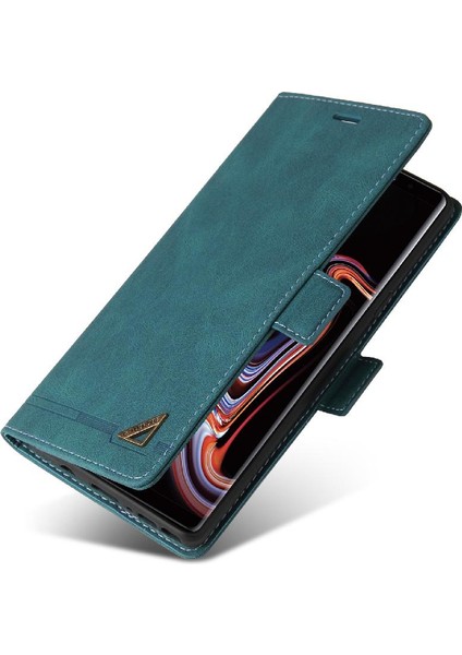 Samsung Galaxy Note9 Kickstand Premium Deri Premium Deri Kılıf (Yurt Dışından)