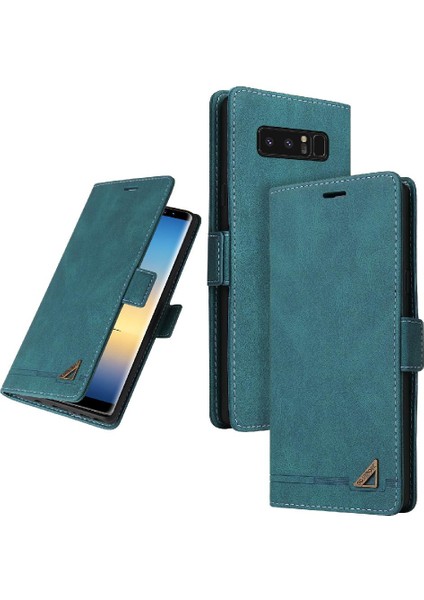 Samsung Galaxy Note8 Iki Kart Yuvaları Premium Deri Kickstand Için Kılıf (Yurt Dışından)
