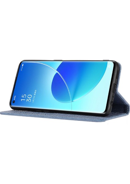 Oppo A93 5G/A74 5G/A54 5G/A93S Kredi Kartı Tutucu Flip Folio Kitap Için Kılıf (Yurt Dışından)