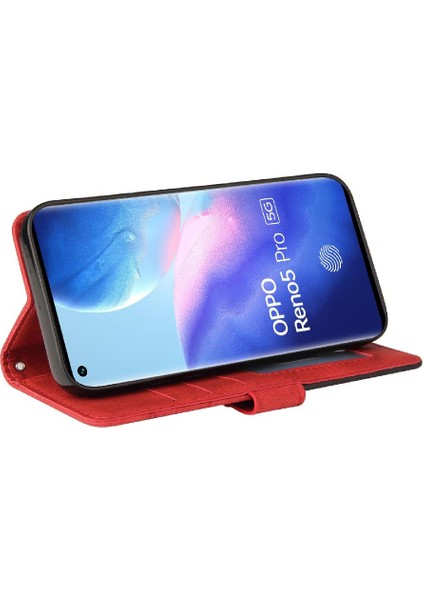 Kart Yuvası Standı Pu ile Oppo Reon 5 Pro Kickstand Koruyucu Kılıf (Yurt Dışından) indirimleri