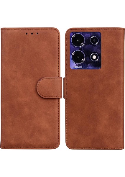 Infinix Akıllı 7 Kart Yuvası Manyetik Standı Tutucu Premium Pu Için Flip Case (Yurt Dışından)
