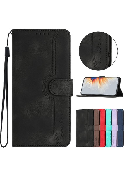 Xiaomi Redmi Not 13 Pro Artı Kılıf Dahili Mıknatıs Kapak ile Uyumlu (Yurt Dışından)