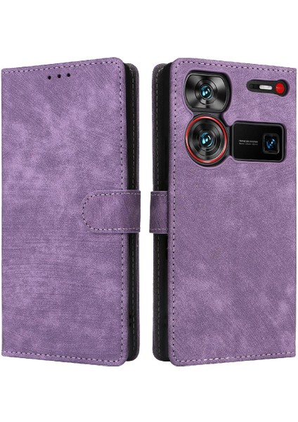Zte Nubia Z60 Ultra 5g Rfıd Engelleme Kart Yuvaları Kapak Flip Folio (Yurt Dışından)