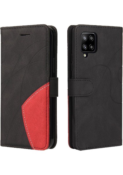 Kart Yuvası Standı ile Samsung Galaxy Case 5g Için Kılıf Pu Deri Flip Folio (Yurt Dışından)