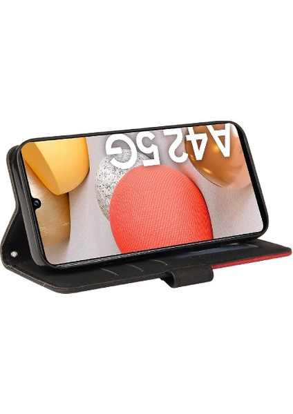 Kart Yuvası Standı ile Samsung Galaxy Case 5g Için Kılıf Pu Deri Flip Folio (Yurt Dışından) fırsatları