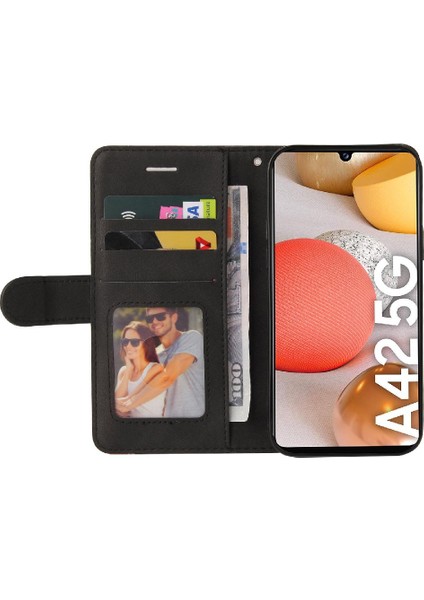 Kart Yuvası Standı ile Samsung Galaxy Case 5g Için Kılıf Pu Deri Flip Folio (Yurt Dışından) indirimleri