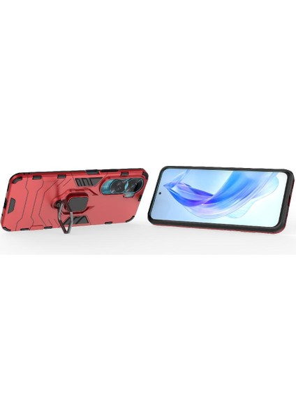 Onur Için Kılıf 90 Lite Darbeye Kapak Kickstand 360 &deg; Dönen Halka Damla (Yurt Dışından) modelleri