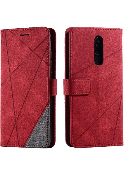 Mays Shop Xiaomi Redmi 8 Için Kılıf Manyetik Kart Tutucu Kickstand Cüzdan Flip Folio (Yurt Dışından)