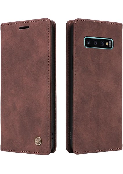 Samsung Galaxy S10 Artı Darbeye Dayanıklı Cüzdan Kapak Kılıfı Için Flip Case (Yurt Dışından)