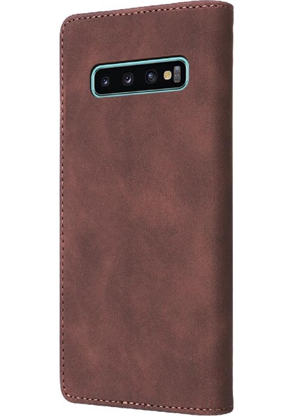 Samsung Galaxy S10 Artı Darbeye Dayanıklı Cüzdan Kapak Kılıfı Için Flip Case (Yurt Dışından)